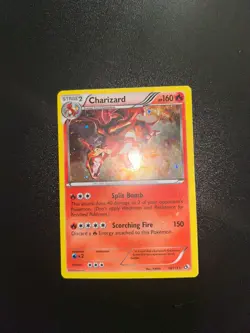 Pokemon TCG Charizad 19/113 Legendary Treasures Holo Rare W Swirl - Image 1