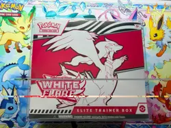 Pokemon TCG White Flare ETB Elite Trainer Box New Sealed - Image 1