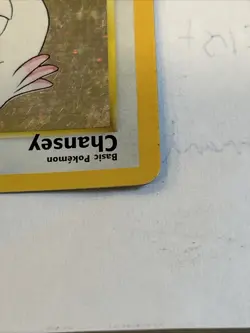 Pokemon 1999 Base Set Unlimited Chansey Holo Rare Lp - Image 5