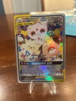 Pokemon Togepi & Cleffa & Igglybuff GX 143/236 Cosmic Eclipse Ultra Rare Full A… - Image 1