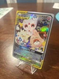 Pokemon Togepi & Cleffa & Igglybuff GX 143/236 Cosmic Eclipse Ultra Rare Full A… - Image 5