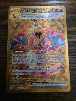 Pokemon SV03: Obsidian Flames Charizard Ex 228/197 Hyper Rare Full Art LP - Image 1