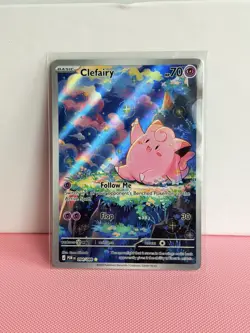 🔥 Pokemon TCG 🌟 Clefairy 🌟 Illustration Rare 094/088 NM/M - Perfect Order - Image 1