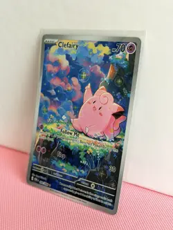 🔥 Pokemon TCG 🌟 Clefairy 🌟 Illustration Rare 094/088 NM/M - Perfect Order - Image 3