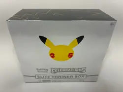 Pokemon TCG: 25th Anniversary Celebrations Elite Trainer Box (ETB) 2021 SEALED c - Image 1