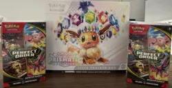 Pokemon Prismatic Evolutions ETB & X2 Perfect Order Booster Bundles SEALED - Image 1