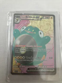 2025 POKEMON SVP EN-SV BLACK STAR PROMO #194 IONO'S BELLIBOLT EX - Image 1