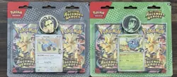 Pokemon TCG Ascended Heroes 2 Pack Blister Larry and Erika Lot of 2 New Sealed - Image 1