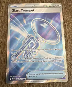 Pokemon Ascended Heroes Glass Trumpet 260/217 Full Art - Image 1