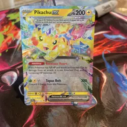 Pokemon TCG Pikachu EX Double Rare Holo Surging Sparks 057/191- NM - Image 2