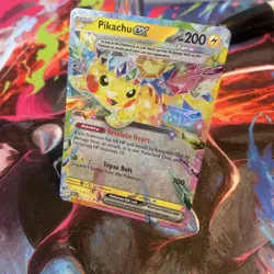 Pokemon TCG Pikachu EX Double Rare Holo Surging Sparks 057/191- NM - Image 3