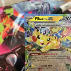 Pokemon TCG Pikachu EX Double Rare Holo Surging Sparks 057/191- NM - Image 5