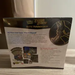 Pokemon Crown Zenith Elite Trainer Box Lucario Sleeves 2023 English - Image 3