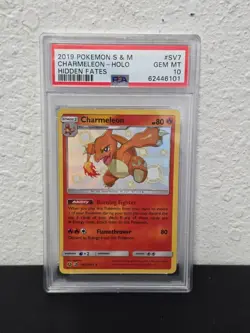 Shiny Vault Charmeleon SV7/SV94 - Hidden Fates PSA 10 GEM MINT Pokemon TCG - Image 1