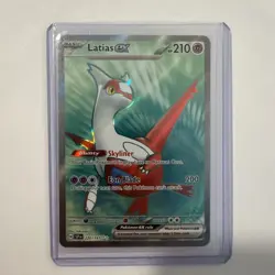 Pokemon Latias EX TCG Surging Sparks 220/191 Full Art Ultra Rare Holo NM - Image 1