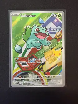Bulbasaur MEP 037 37 (Black Star Promo) Mega Evolution Near Mint Pokemon TCG - Image 1