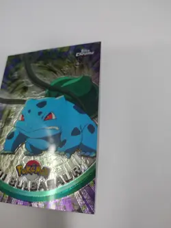MINT Pokemon Topps Chrome Bulbasaur Holo #01 WOTC Vintage Great Foil - Image 3