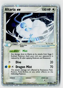 Altaria ex Ultra Rare Holo Emerald 90/106 NM Pokemon TCG - Image 1