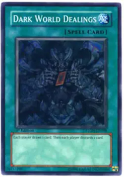Yugioh! MP Dark World Dealings - STON-EN038 - Super Rare - 1st Edition Moderatel - Image 1