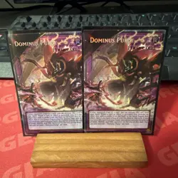 Yu-Gi-Oh Rarity Collection 5 Dominus Purge Overframe Full Art x2 Bundle - Image 1