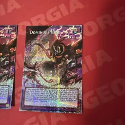 Yu-Gi-Oh Rarity Collection 5 Dominus Purge Overframe Full Art x2 Bundle - Image 4