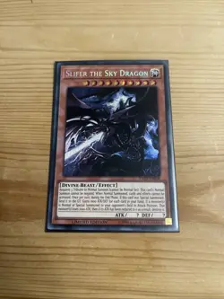 Yu-Gi-Oh Slifer The Sky Dragon Limited Edition TN19-EN008 Secret Rare - Image 1
