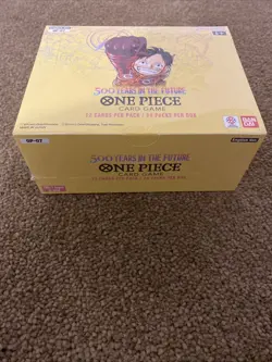One Piece TCG OP-07 Booster Box 500 Years in the Future English + SEALED - Image 1