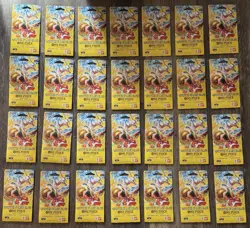 One Piece TCG OP15-EB04 - Sleeved Booster Packs (Lot Of 28) IN HAND SHIPS FAST - Image 1