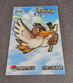 FARFETCH'D - POKEMON RARE 3D LENTICULAR CARD - Image 2