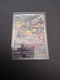 Pikachu 173/165 151 Holo Pokemon Card - Mint - Image 1