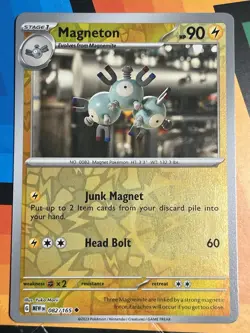 Magneton #082/165 SV: Scarlet & Violet 151 Reverse Holo Pokemon TCG NM - Image 1