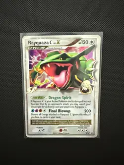 Rayquaza C Lv.X DP47 2009 Black Star Promo Diamond & Pearl Holo Pokemon Card - Image 1