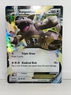 Kangaskhan EX 78/106 - Pokemon TCG Flashfire XY Ultra Rare Card LP - Image 1