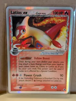 Pokemon Latias ex (Delta Species) 95/101 Dragon Frontiers Holo NM/LP+ - Image 1
