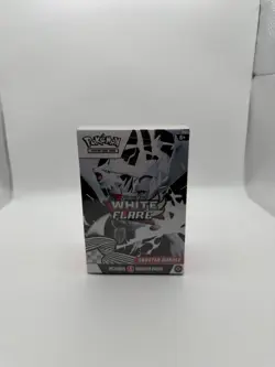 Nintendo Pokemon TCG Scarlet & Violet White Flare Booster Bundle Box Reshiram - Image 1