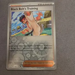 Black Belt's Training 143/159 Reverse Holo - SV09: Journey Together Pokemon TCG - Image 1