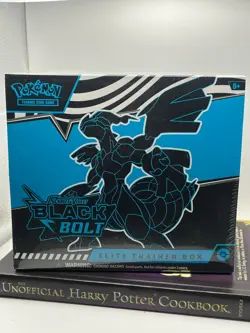 Pokemon Scarlet & Violet Black Bolt Elite Trainer Box ETB New Sealed - Item E - Image 1