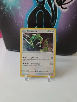 Rayquaza SWSH029 Holo Black Star Promo TCG Pokemon NM/M Condition - Image 1