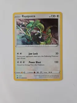 Rayquaza SWSH029 Holo Black Star Promo TCG Pokemon NM/M Condition - Image 2