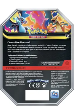Pokemon TCG Mega Charizard ex Y Tin Brand New & Sealed✅ - Image 2