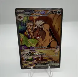 Pokemon TCG Arven's Mabosstiff ex Full Art Holo Special Rare Sv10 270 HP 235/182 - Image 1