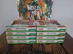 Pokemon TCG First Partner Illustration Collection Series 1 Boxes - LOT OF 8 - Image 3
