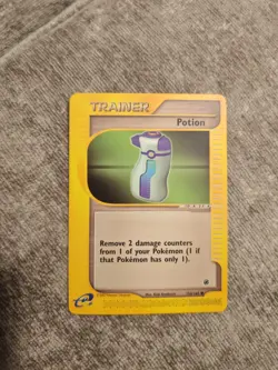 Potion 156/165 Non Holo Common Pokemon Card Expedition Base Set Near Mint 2002 - Image 1