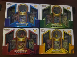 Pokemon 20th Anniversary Red & Blue Collection Boxes Complete Set 4 Boxes Sealed - Image 2
