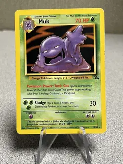 1999 Pokemon Muk Fossil #28 - Image 1