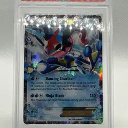2016 POKEMON XY BLACK STAR PROMO #XY133 ASH-GRENINJA EX PROMO-A.G. EX BOX PSA 7 - Image 2