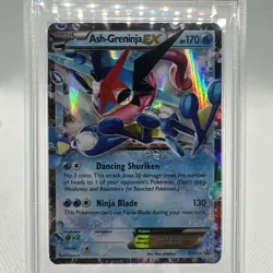 2016 POKEMON XY BLACK STAR PROMO #XY133 ASH-GRENINJA EX PROMO-A.G. EX BOX PSA 7 - Image 3
