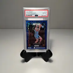 2023-24 Panini Prizm Cason Wallace #139 - Blue Shimmer 6/35 PSA 10 - Image 1