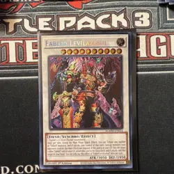 YuGiOh! BLMM-EN014 Fabled Levilazebul 1st Edition Secret Rare NM - Image 1
