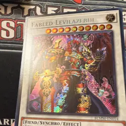 YuGiOh! BLMM-EN014 Fabled Levilazebul 1st Edition Secret Rare NM - Image 3